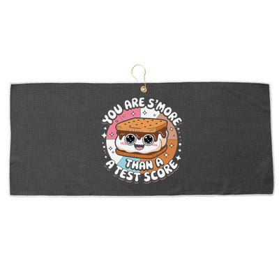 You Are Smore Than Ready For This Test Test Day Teacher Large Microfiber Waffle Golf Towel