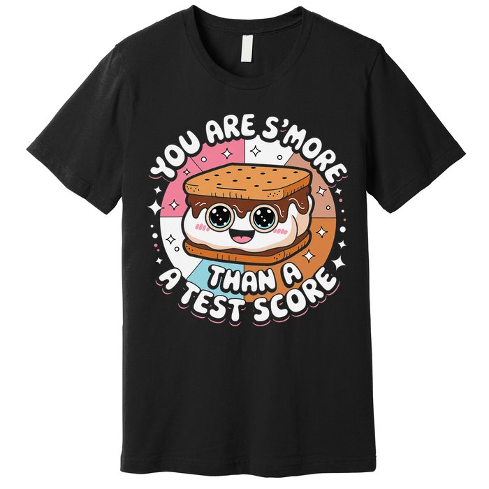 You Are Smore Than Ready For This Test Test Day Teacher Premium T-Shirt