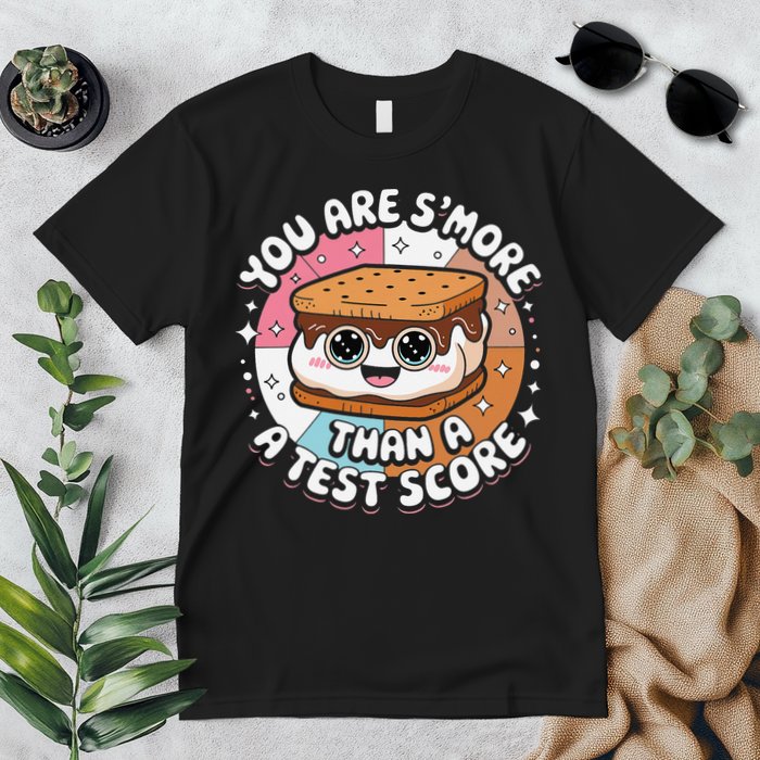 You Are Smore Than Ready For This Test Test Day Teacher Premium T-Shirt