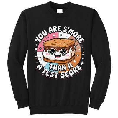 You Are Smore Than Ready For This Test Test Day Teacher Tall Sweatshirt