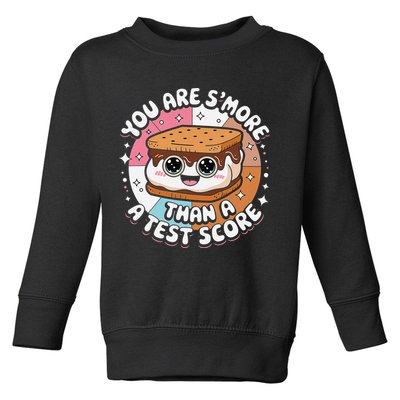 You Are Smore Than Ready For This Test Test Day Teacher Toddler Sweatshirt