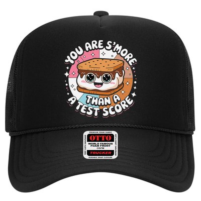 You Are Smore Than Ready For This Test Test Day Teacher Trucker Hat