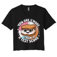 You Are Smore Than Ready For This Test Test Day Teacher Crop Top