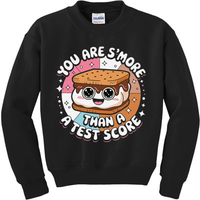You Are Smore Than Ready For This Test Test Day Teacher Kids Sweatshirt