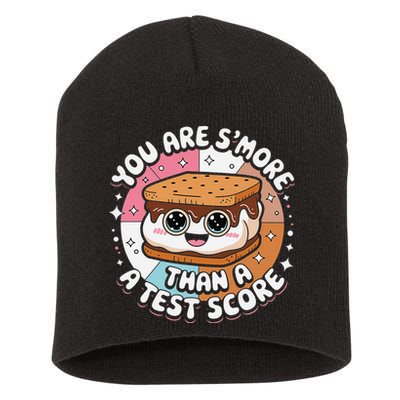 You Are Smore Than Ready For This Test Test Day Teacher Short Acrylic Beanie