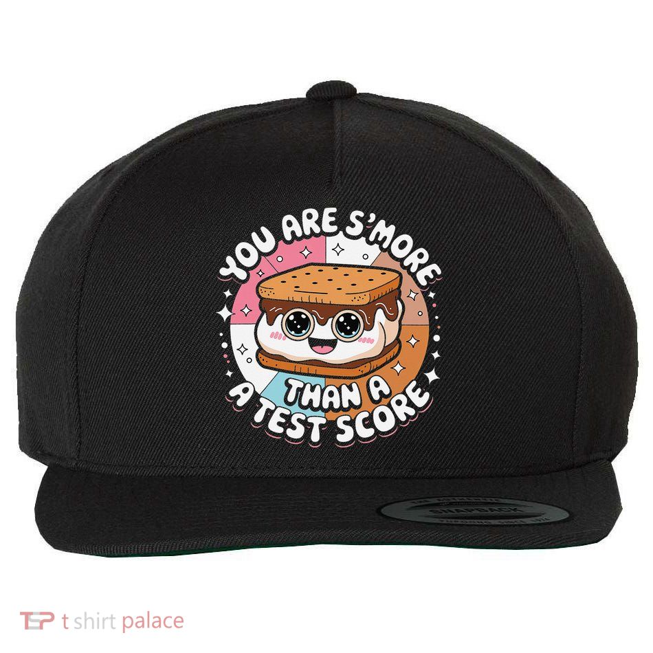 You Are Smore Than Ready For This Test Test Day Teacher Wool Snapback Cap