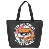 You Are Smore Than Ready For This Test Test Day Teacher Zip Tote Bag