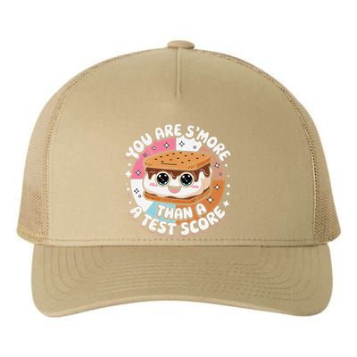 You Are Smore Than Ready For This Test Test Day Teacher Yupoong Adult 5-Panel Trucker Hat