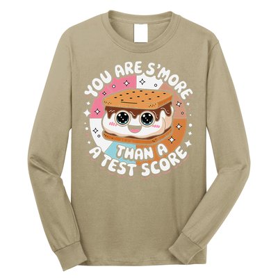 You Are Smore Than Ready For This Test Test Day Teacher Long Sleeve Shirt