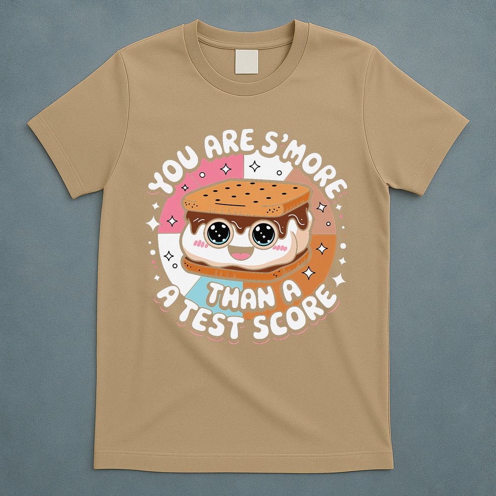 You Are Smore Than Ready For This Test Test Day Teacher T-Shirt