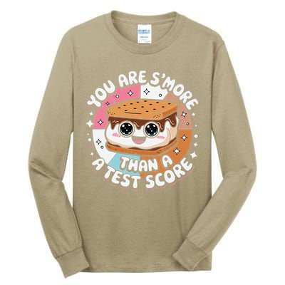 You Are Smore Than Ready For This Test Test Day Teacher Tall Long Sleeve T-Shirt