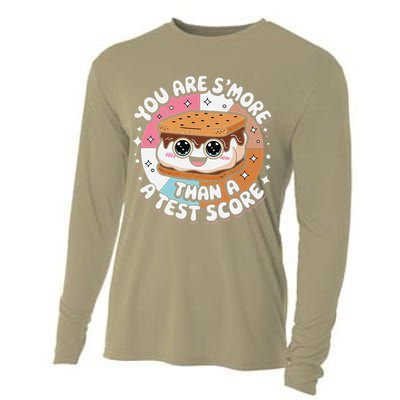 You Are Smore Than Ready For This Test Test Day Teacher Cooling Performance Long Sleeve Crew