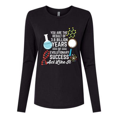 You Are The Result Of Evolutionary Successc Womens Cotton Relaxed Long Sleeve T-Shirt