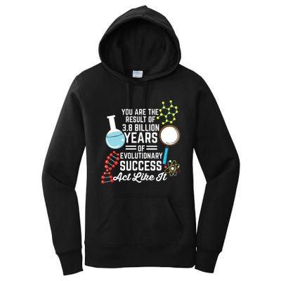 You Are The Result Of Evolutionary Successc Women's Pullover Hoodie