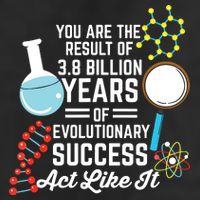 You Are The Result Of Evolutionary Successc 25L Jumbo Tote