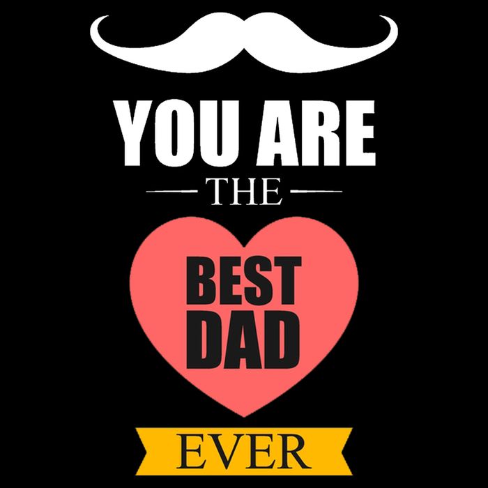 You Are The Best Dad Ever Mustache Heart 16 in Basic Backpack