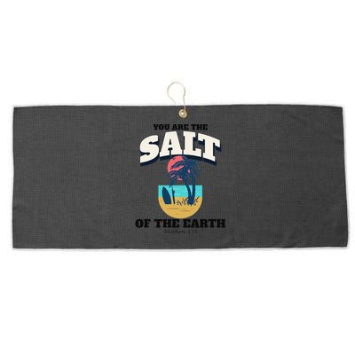 You Are The Salt Of The Earth Large Microfiber Waffle Golf Towel