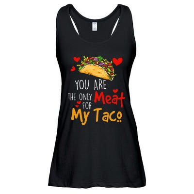 You Are The Only Meat For My Taco Funny Tacos Lover Ladies Essential Flowy Tank