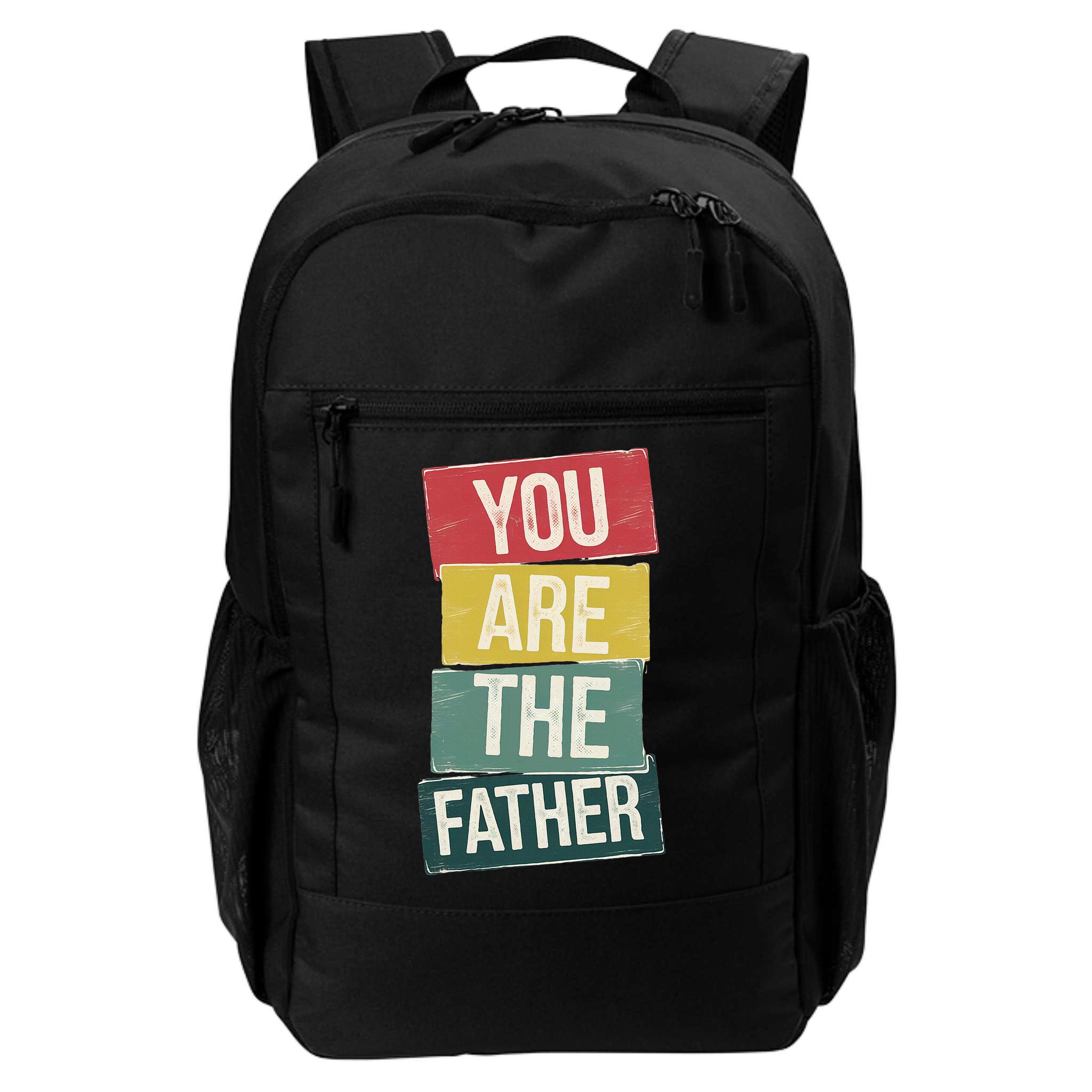 You Are The Father Funny Reveal And Celebration Backpack