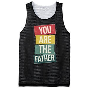 You Are The Father Funny Reveal And Celebration Mesh Reversible Basketball Jersey Tank