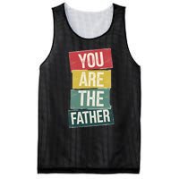 You Are The Father Funny Reveal And Celebration Mesh Reversible Basketball Jersey Tank