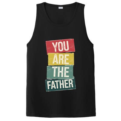 You Are The Father Funny Reveal And Celebration PosiCharge Competitor Tank