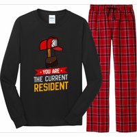 You Are The Current Resident Postal Worker Long Sleeve Pajama Set