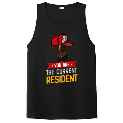 You Are The Current Resident Postal Worker PosiCharge Competitor Tank