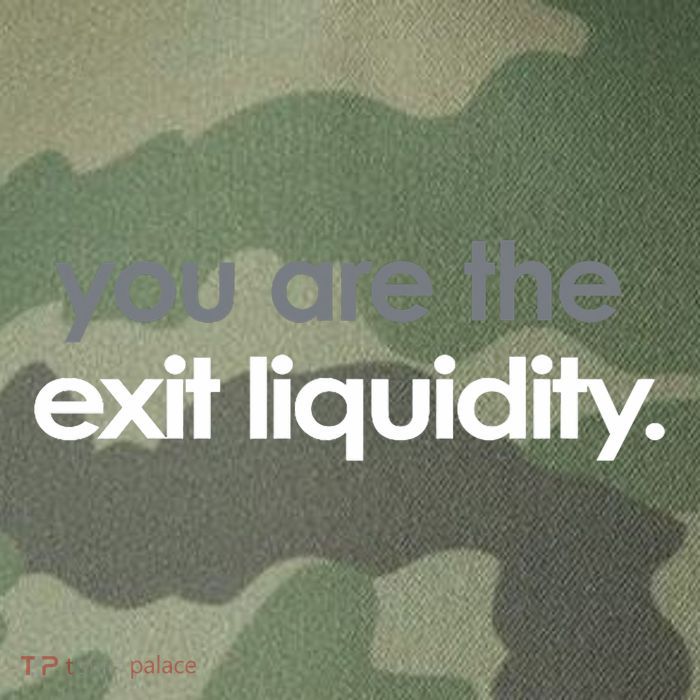 You Are The Exit Liquidity Trading Lover Funny Saying Quote Legacy Tie Dye Trucker Hat