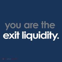 You Are The Exit Liquidity Trading Lover Funny Saying Quote Sustainable Bucket Hat
