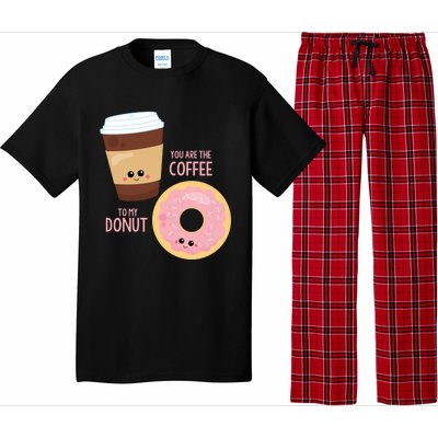 You Are The Coffee To My Donut Best Friend Valentine's Day Gift Pajama Set