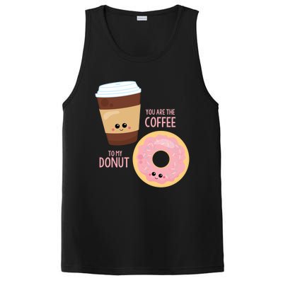 You Are The Coffee To My Donut Best Friend Valentine's Day Gift PosiCharge Competitor Tank