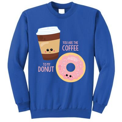 You Are The Coffee To My Donut Best Friend Valentine's Day Gift Sweatshirt