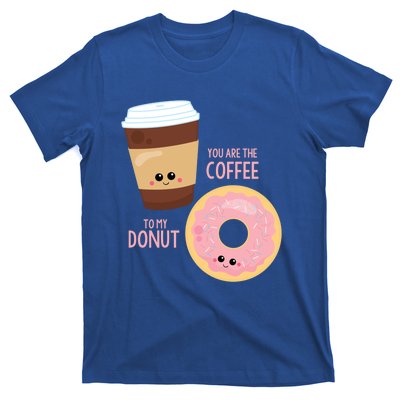 You Are The Coffee To My Donut Best Friend Valentine's Day Gift T-Shirt