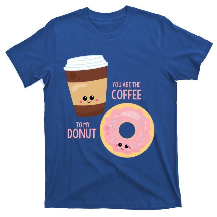 You Are The Coffee To My Donut Best Friend Valentine's Day Gift T-Shirt