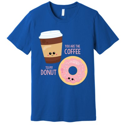 You Are The Coffee To My Donut Best Friend Valentine's Day Gift Premium T-Shirt