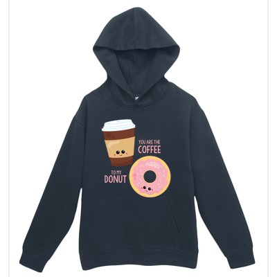 You Are The Coffee To My Donut Best Friend Valentine's Day Gift Urban Pullover Hoodie