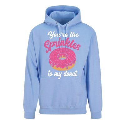 You Are The Sprinkles To My Donut Cute Valentines Day Meaningful Gift Unisex Surf Hoodie