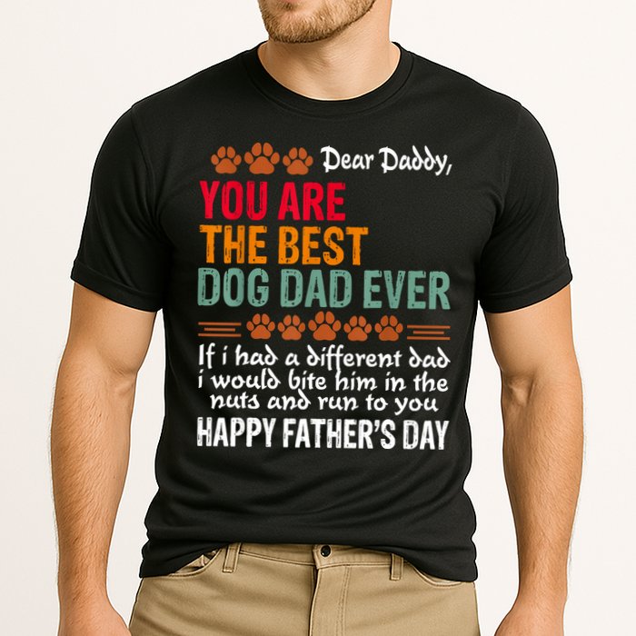 You Are The Best Dog Dad Ever Fathers Day Cooling Performance Crew T-Shirt