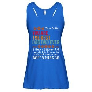 You Are The Best Dog Dad Ever Fathers Day Ladies Essential Flowy Tank