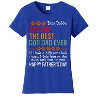 You Are The Best Dog Dad Ever Fathers Day Women's T-Shirt