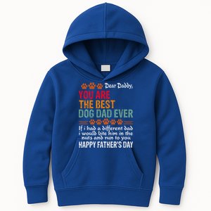 You Are The Best Dog Dad Ever Fathers Day Kids Hoodie