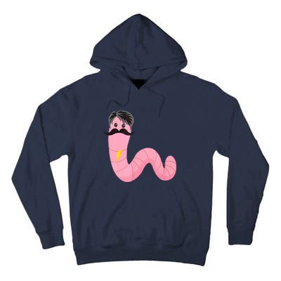 Youre A Worm With A Mustache Tall Hoodie