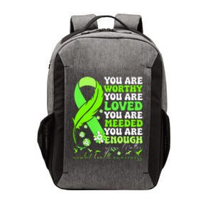 You Are Worthy Loved Needed Enough You Matter Mental Health Vector Backpack