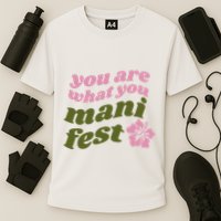 You Are What You Manifest Cooling Performance Crew T-Shirt