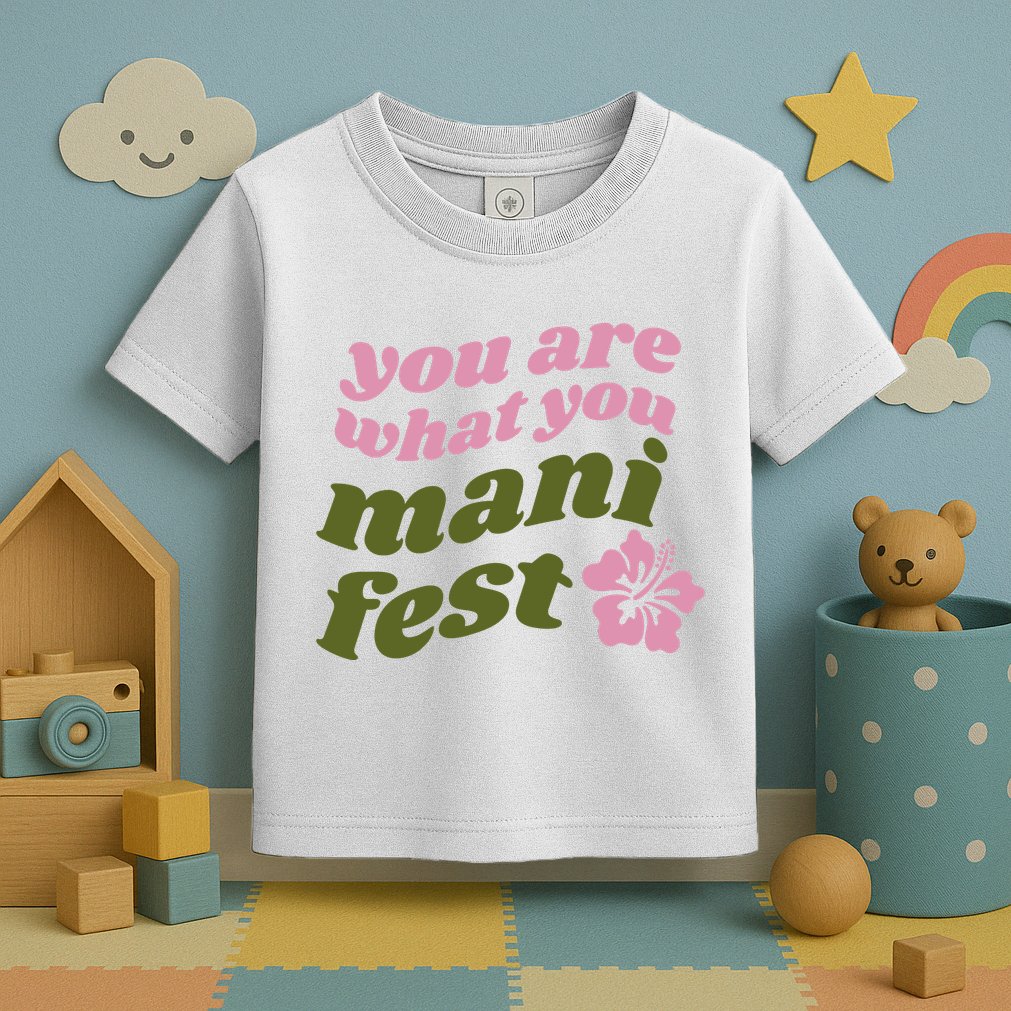 You Are What You Manifest Toddler T-Shirt