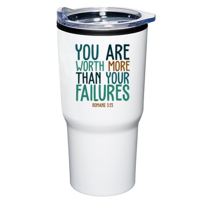You Are Worth More Than Your Failures Romans 323 Tumbler