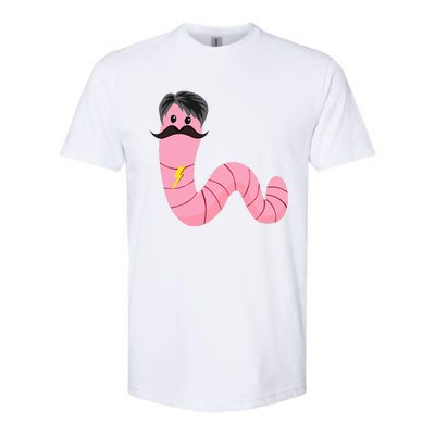 Youre A Worm With A Mustache Worm With A Mustache Ariana Reality Softstyle® CVC T-Shirt