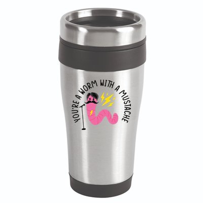 You’re A Worm With A Mustache Vanderpump Rules 16oz Travel Tumbler