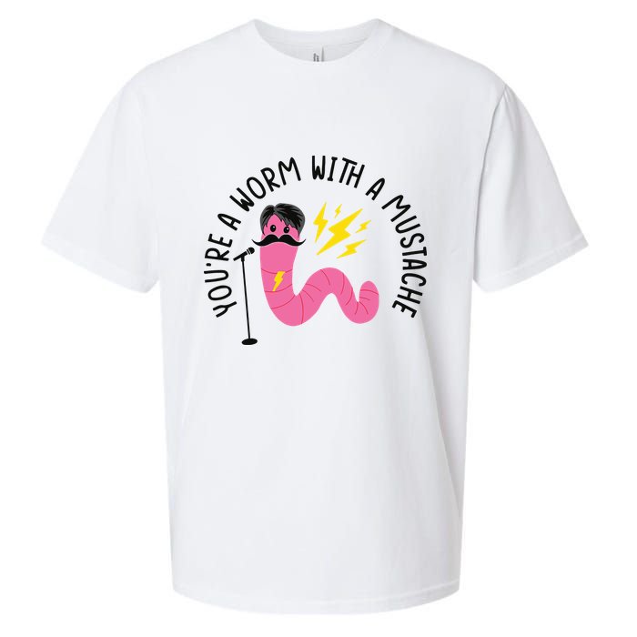 You’re A Worm With A Mustache Vanderpump Rules Sueded Cloud Jersey T-Shirt